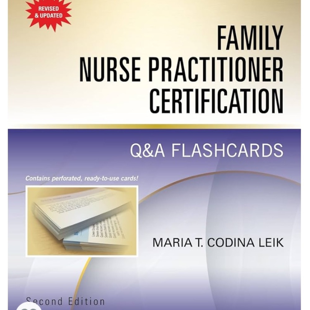 FNP study flash cards, used but in good condition.